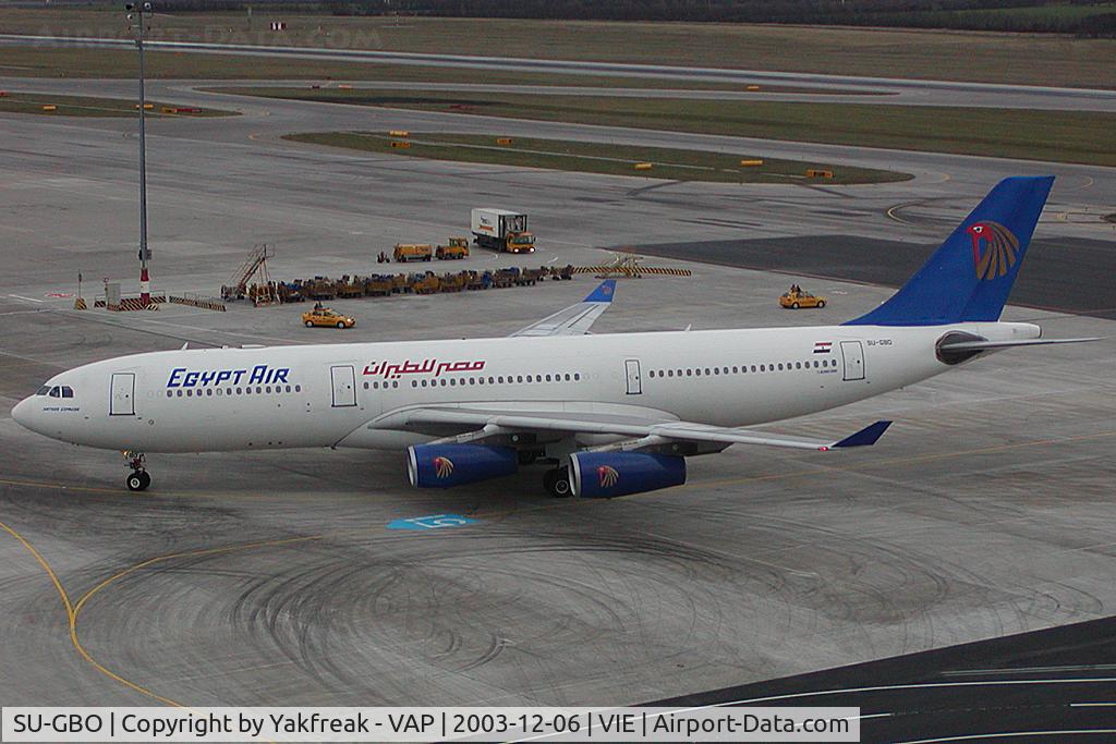 SU-GBO, 1997 Airbus A340-212 C/N 178, Egypt Air Airbus 340-200
