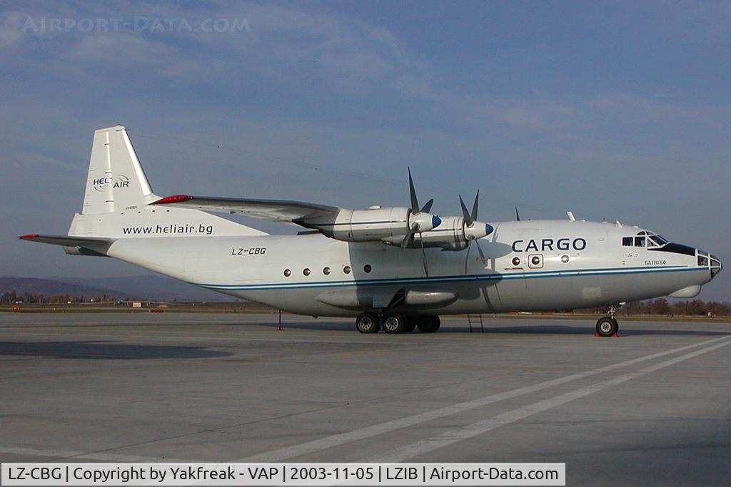 LZ-CBG, Antonov An-12BP C/N 02340804, Heliair Antonov 12