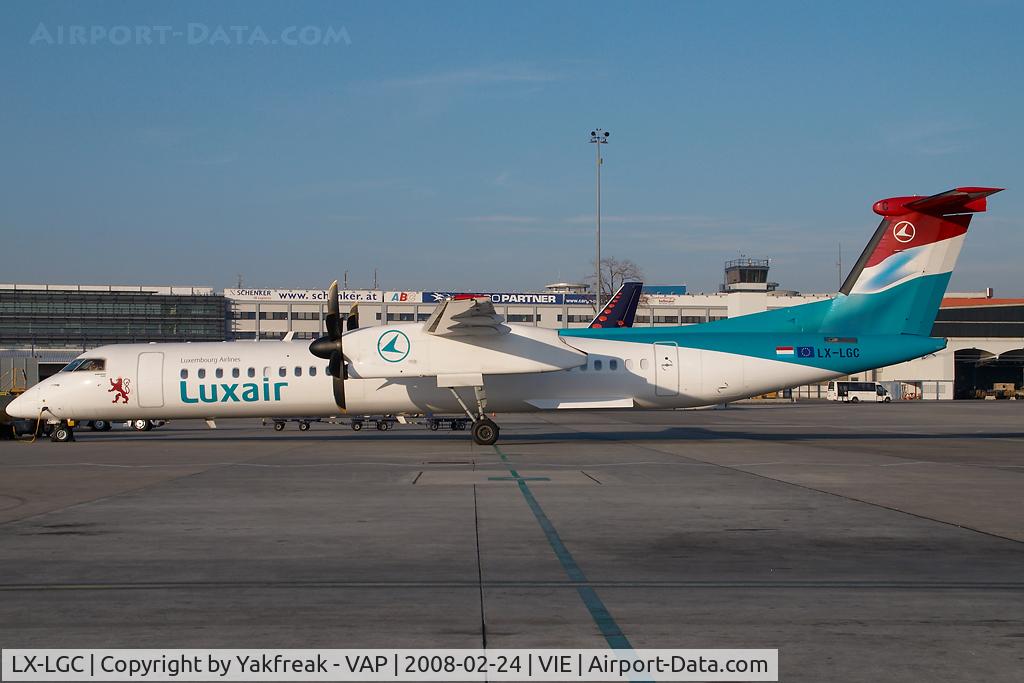 LX-LGC, 2007 De Havilland Canada DHC-8-402Q Dash 8 C/N 4162, Luxair Dash 8-400