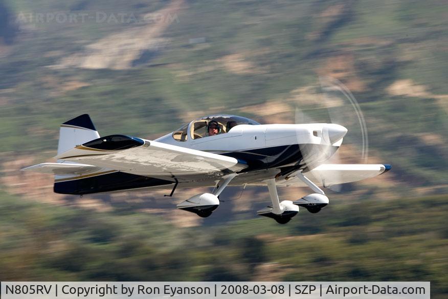 N805RV, 2007 Vans RV-6A C/N 25686, RV-6A