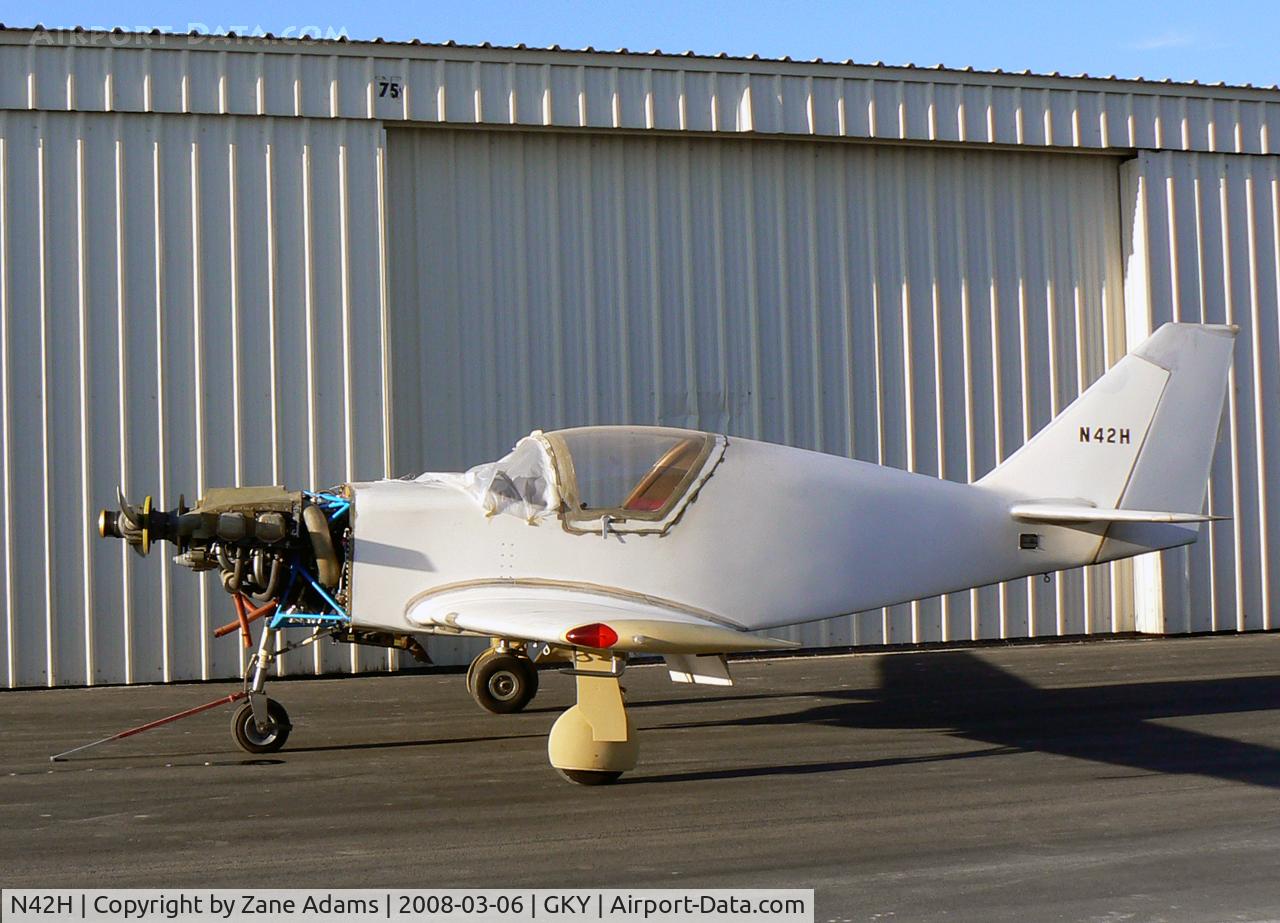 N42H, Stoddard-Hamilton Glasair SH-2 C/N 535R, At Arlington Municipal
