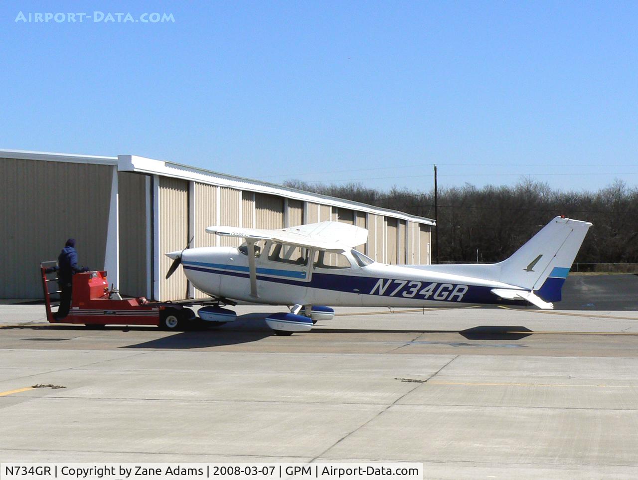 N734GR, 1977 Cessna 172N C/N 17268847, At Grand Prairie Municipal