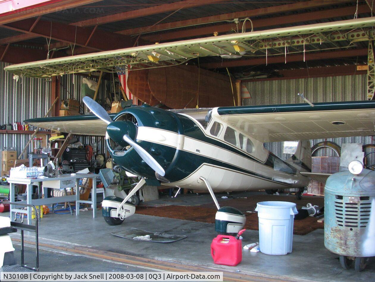N3010B, 1952 Cessna 195B Businessliner C/N 7893, Taken at the Schellville Antique Aerodrome Display Weekend