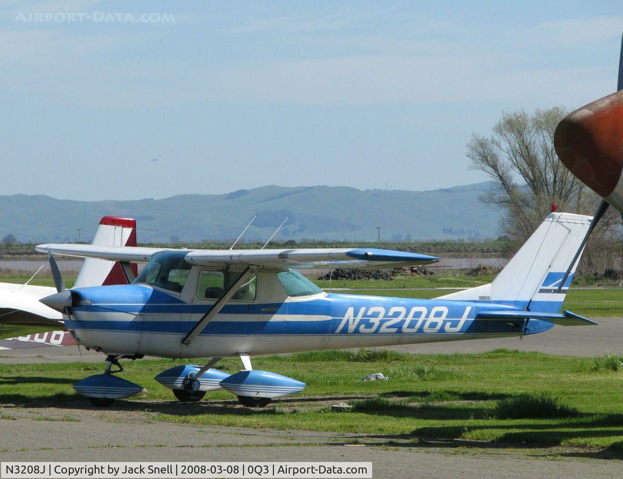 N3208J, 1966 Cessna 150G C/N 15065908, Taken at the Schellville Antique Aerodrome Display Weekend
