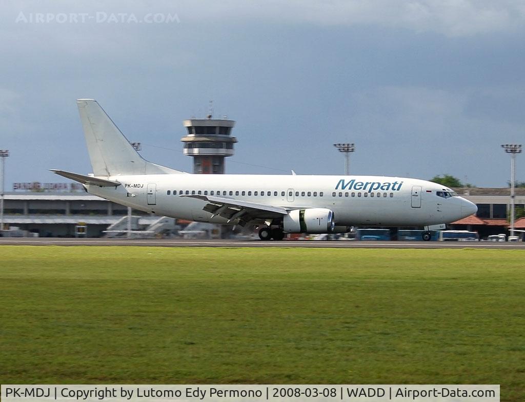 PK-MDJ, 1988 Boeing 737-301 C/N 23931, Merpati