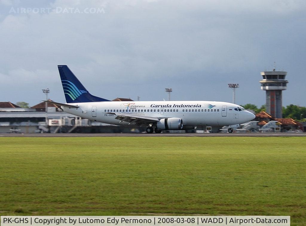 PK-GHS, 1990 Boeing 737-3Q8 C/N 24698, GARUDA CITIlink