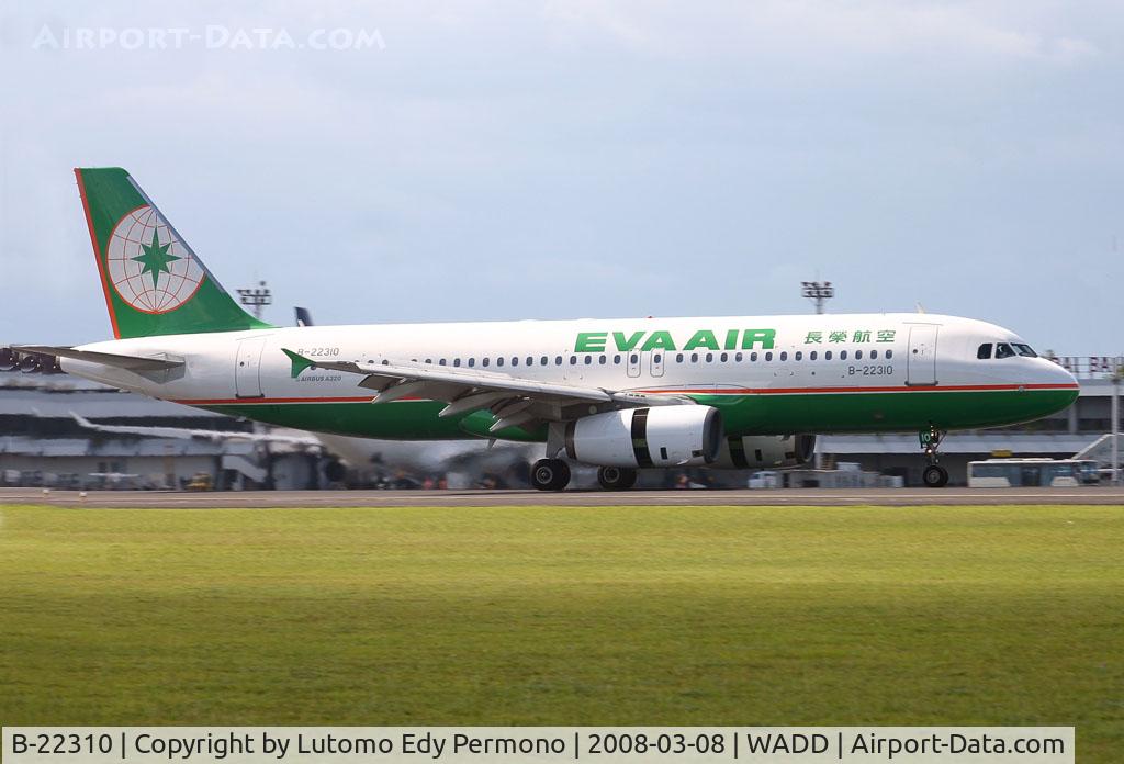 B-22310, 1998 Airbus A320-232 C/N 791, Eva Air