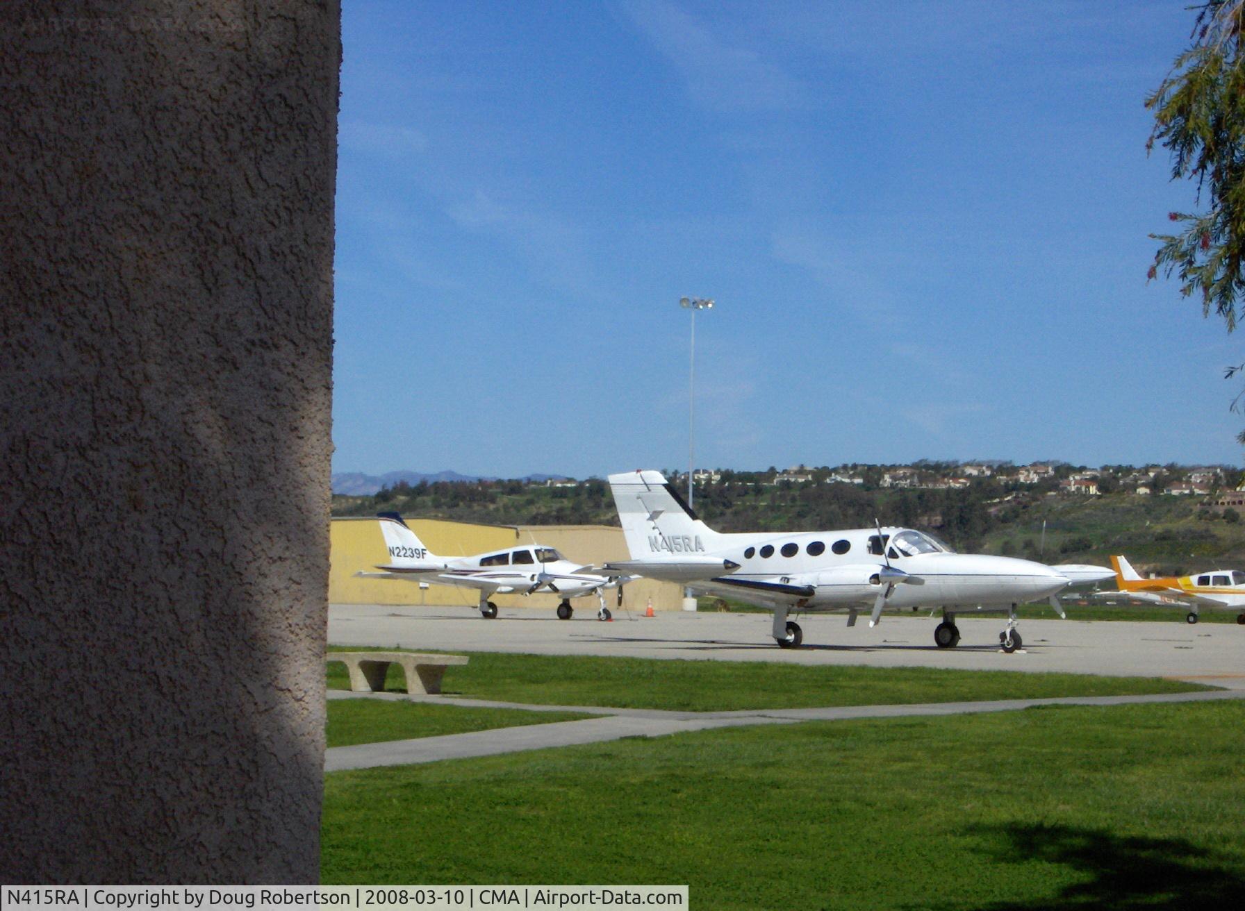 N415RA, 1975 Cessna 421B Golden Eagle C/N 421B0874, 1975 Cessna 421B GOLDEN EAGLE, two Continental GTSIO-520-H 375 Hp each at 2,275 rpm