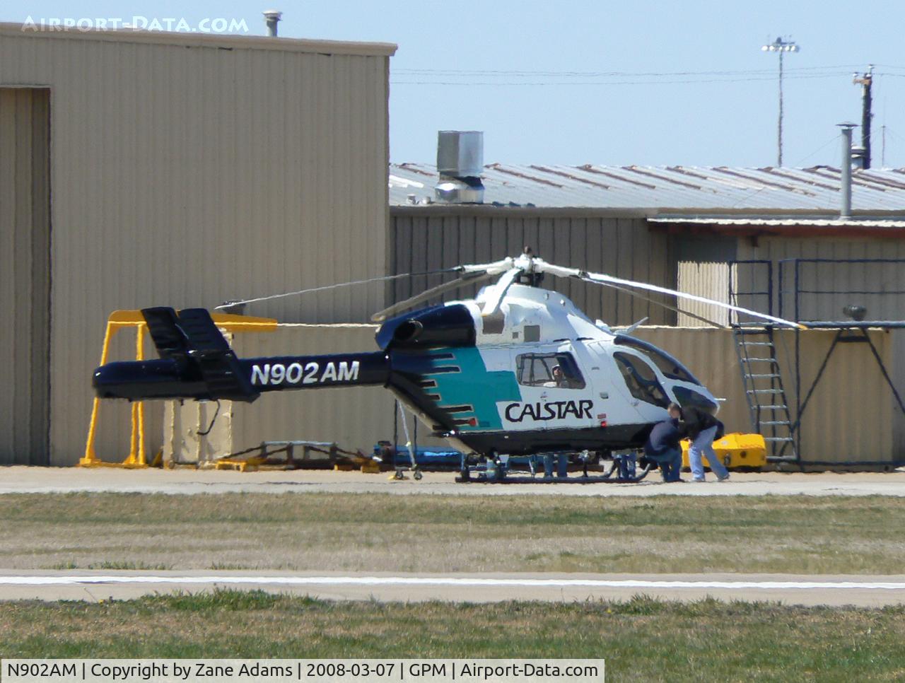 N902AM, 2001 McDonnell Douglas MD-900 Explorer C/N 900-00092, At Grand Prairie Municipal