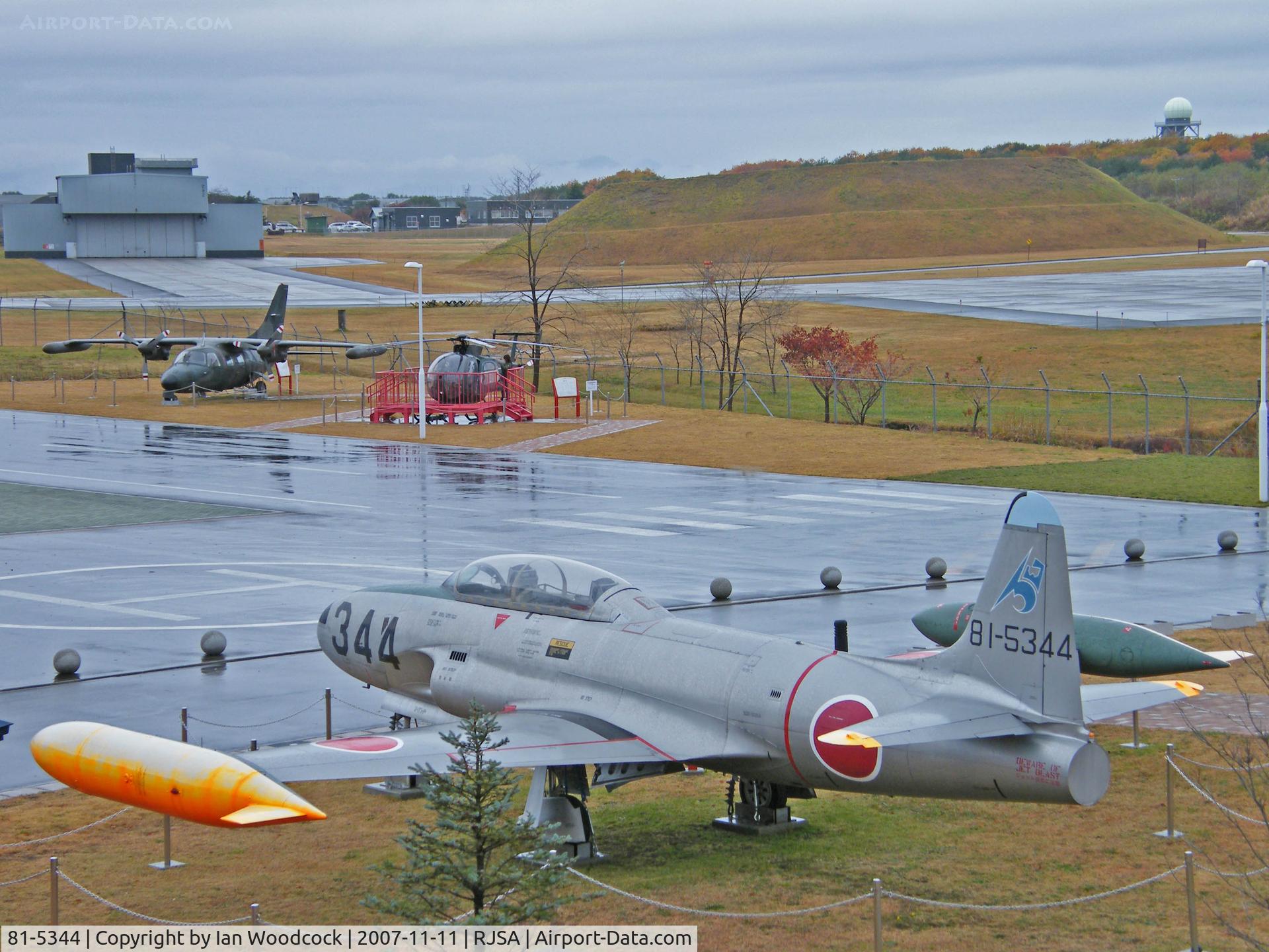 81-5344, 1956 Lockheed T-33A Shooting Star C/N KAC1144, T-33A/Misawa-Aomori,Preserved