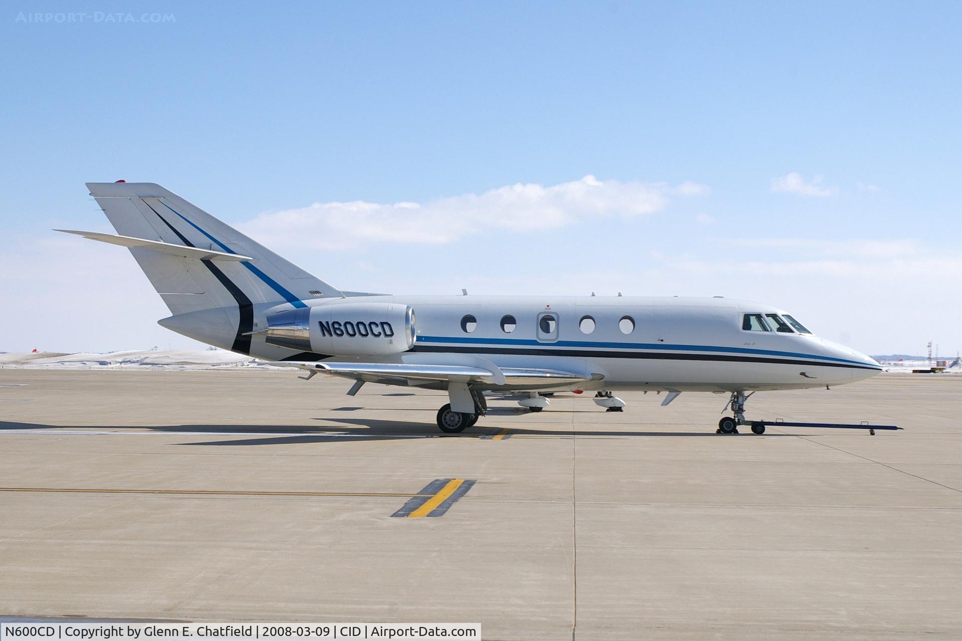 N600CD, 1978 Dassault Falcon 20F-5 (Mystere) C/N 377, On the Landmark ramp
