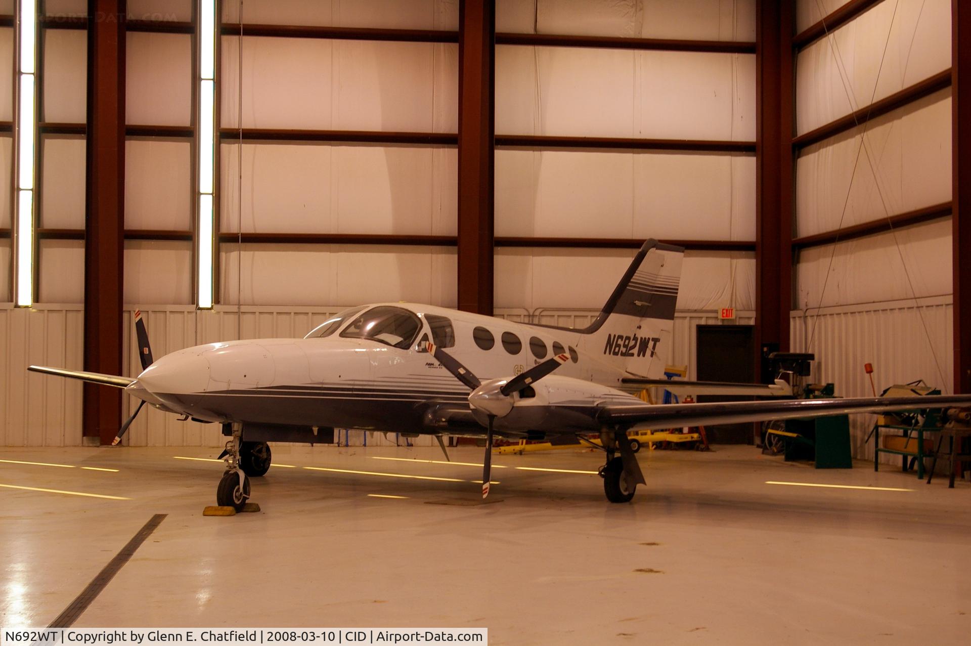 N692WT, 1978 Cessna 414A Chancellor C/N 414A0094, In the PS Air Hangar