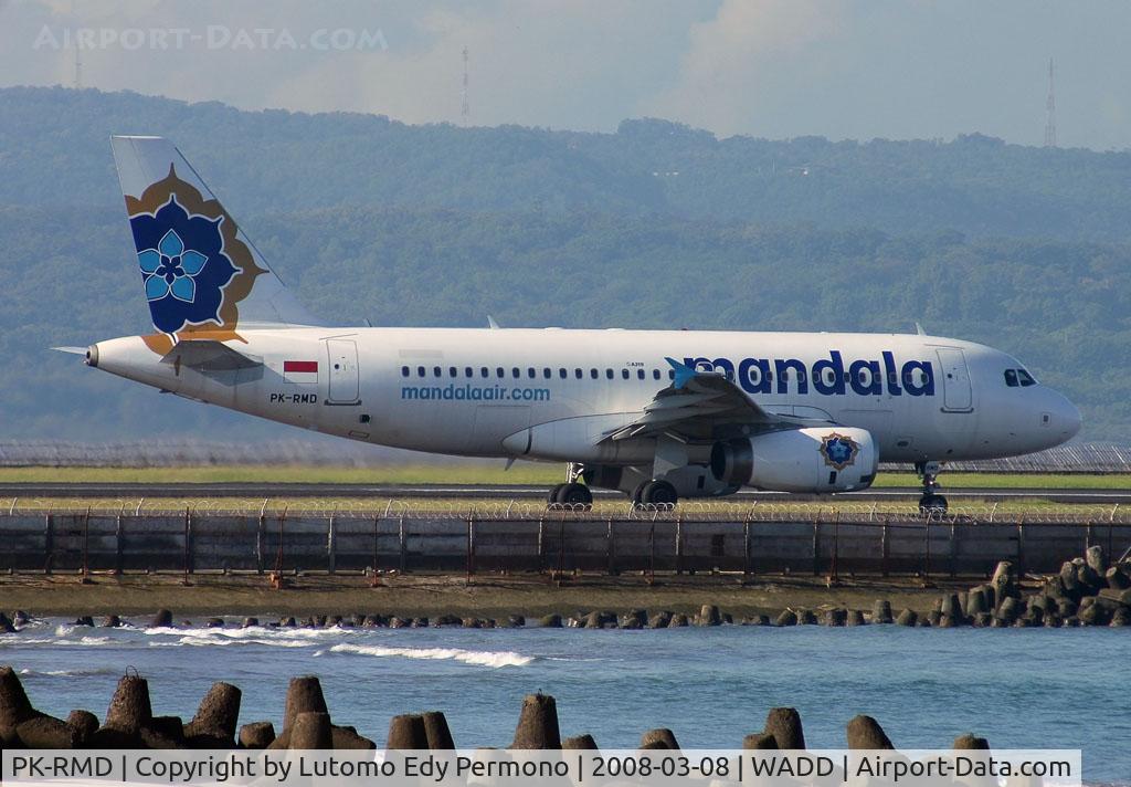PK-RMD, 2007 Airbus A319-132 C/N 3252, Mandala Air