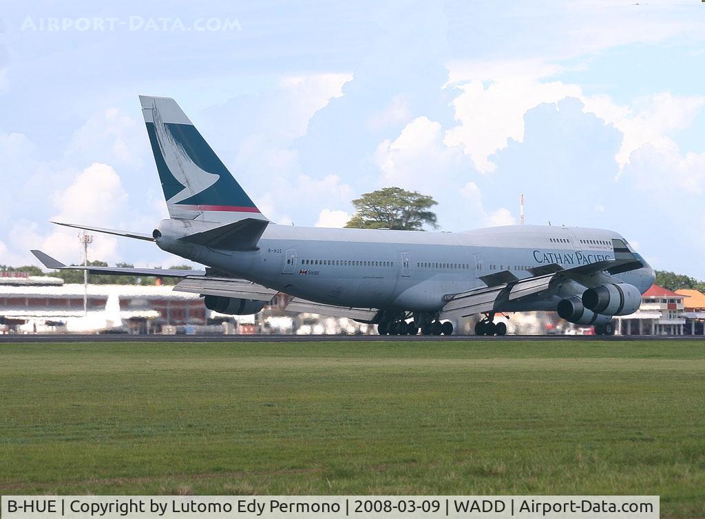 B-HUE, 1993 Boeing 747-467 C/N 27117, Cathay Pacific