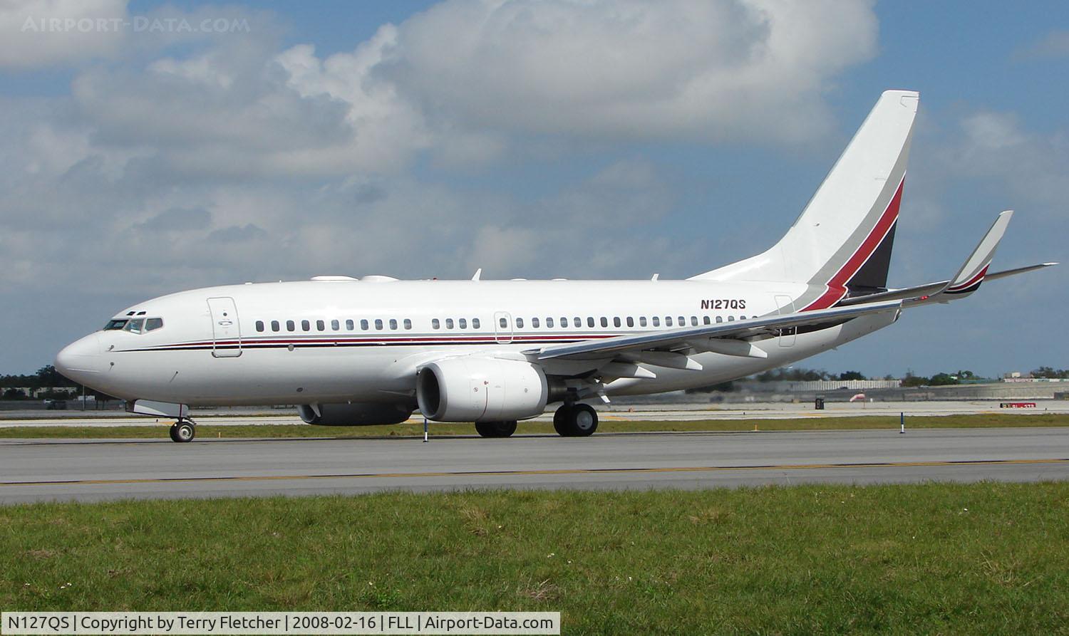 N127QS, 1999 Boeing 737-7BC C/N 30327, Executive B737 at FLL
