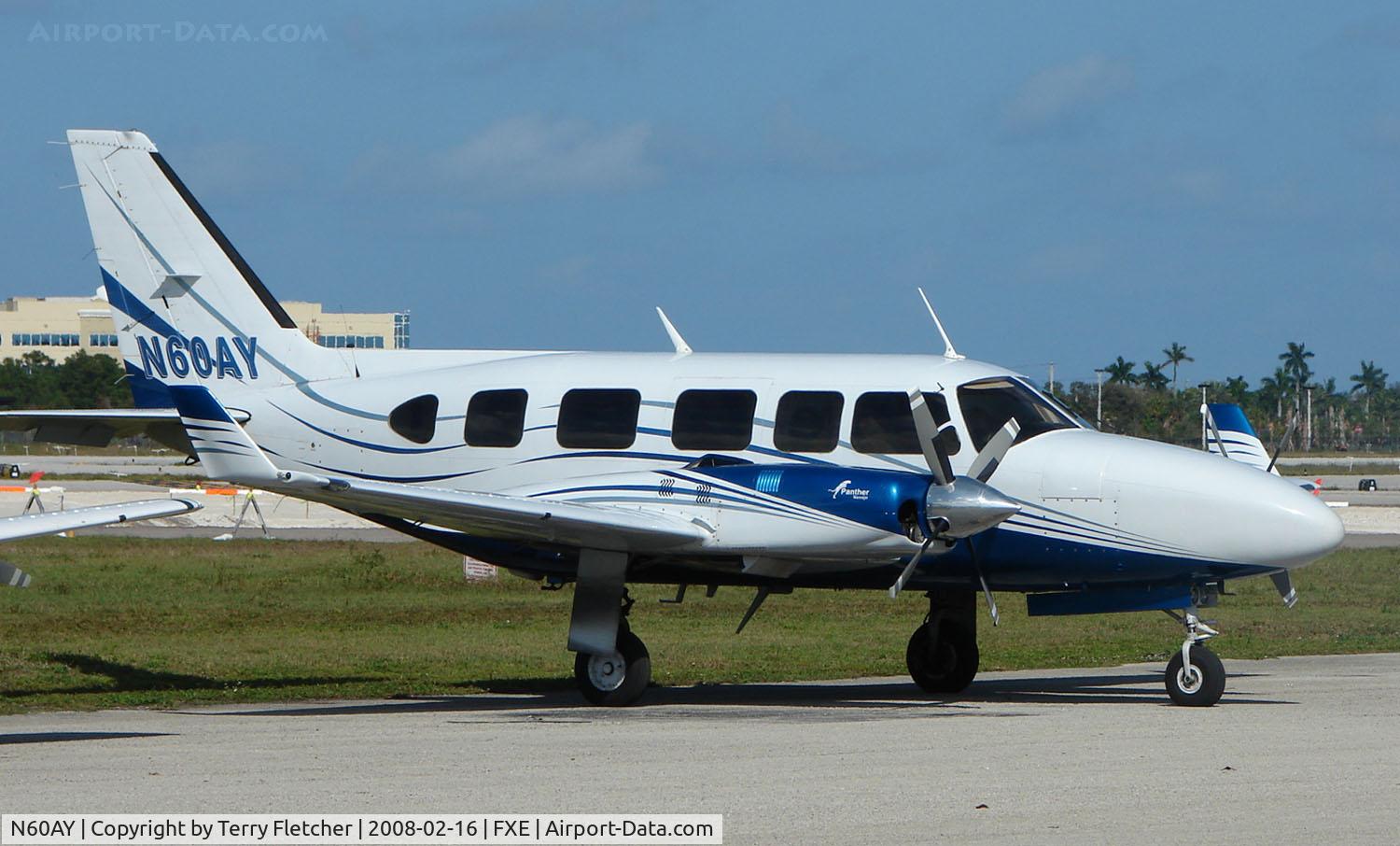 N60AY, 1981 Piper PA-31-350 Chieftain C/N 31-8152051, Piper Pa-31-350 at FXE