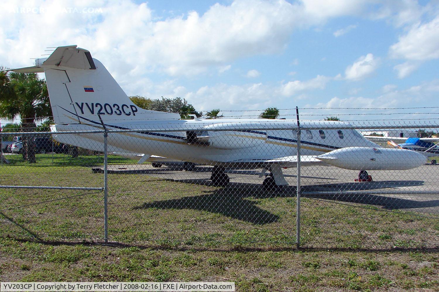 YV203CP, Learjet 25 C/N 061, Venezualan Lear 25 at FXE in Feb 2008