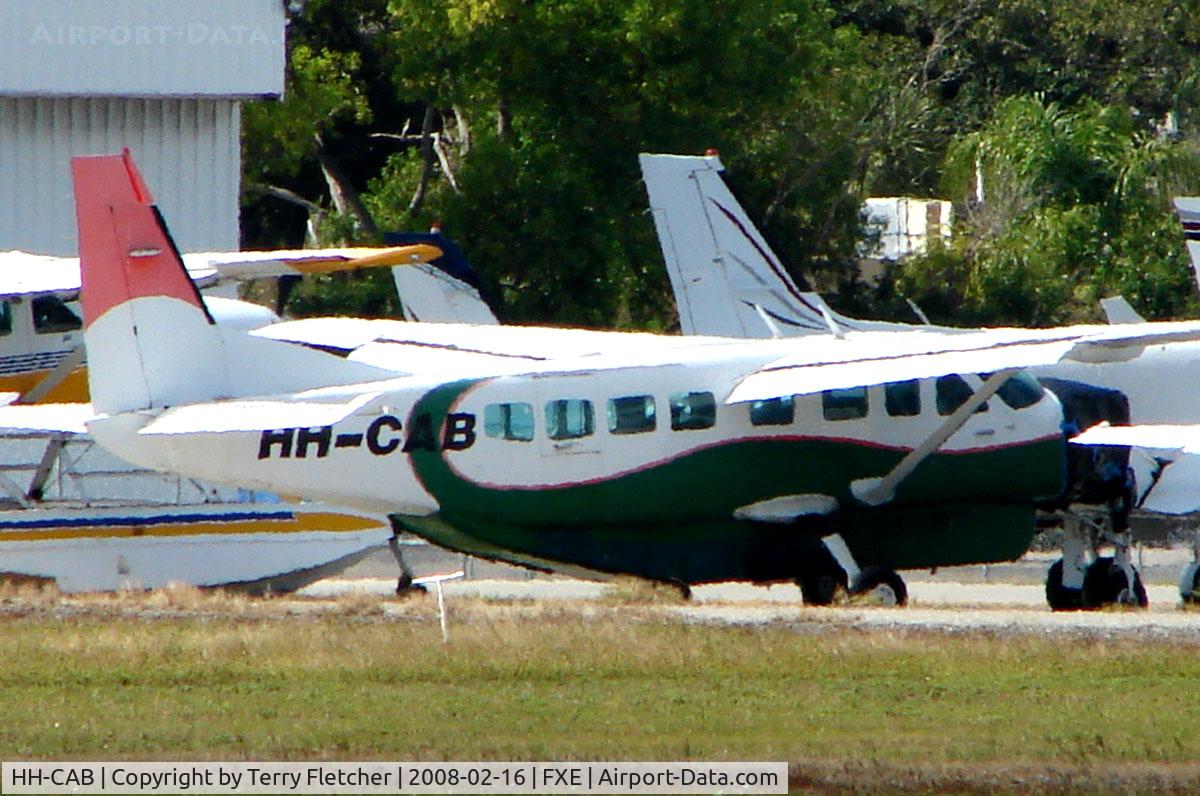 HH-CAB, 2009 Cessna 208 Caravan I C/N 208-00507, Cessna Caravan at FXE in Feb 2008 - frame identity not known at present