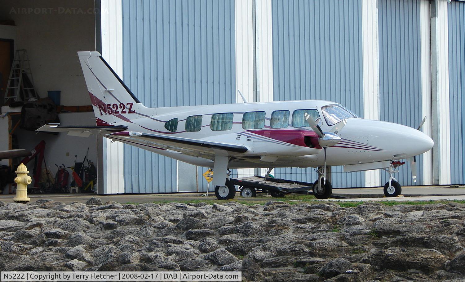N522Z, 1974 Piper PA-31-350 Chieftain C/N 31-7405484, Piper-31-350 at Daytona Beach