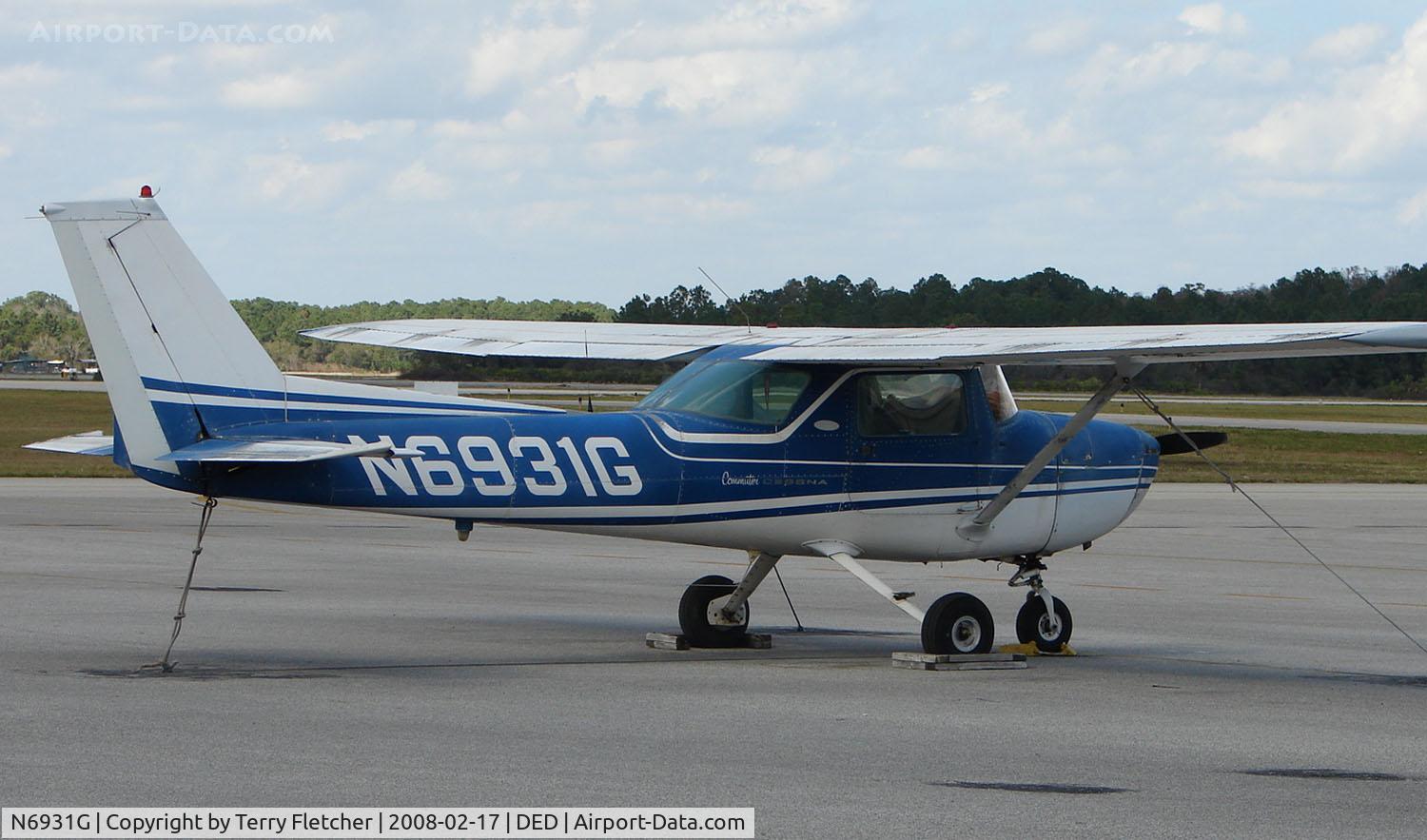 N6931G, 1970 Cessna 150L C/N 15072431, Cessna 150L at Deland , Florida