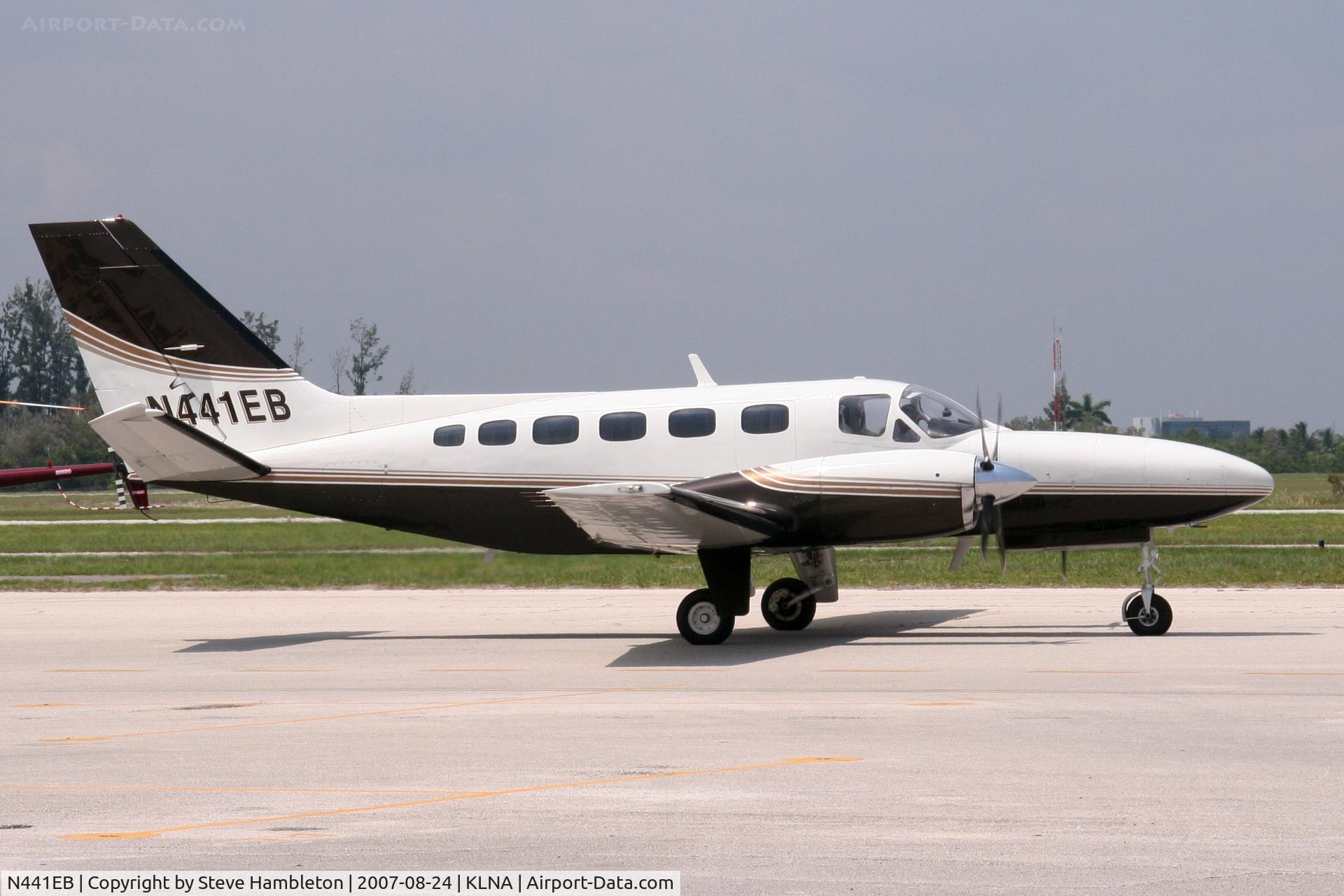 N441EB, 1978 Cessna 441 Conquest II C/N 441-0049, Cessna 441 at Lantana, FL