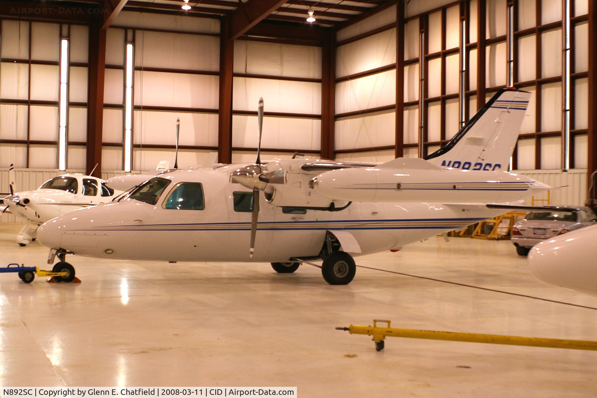 N892SC, 1979 Mitsubishi MU-2B-26 C/N 392 S.A., In the PS Air Hangar
