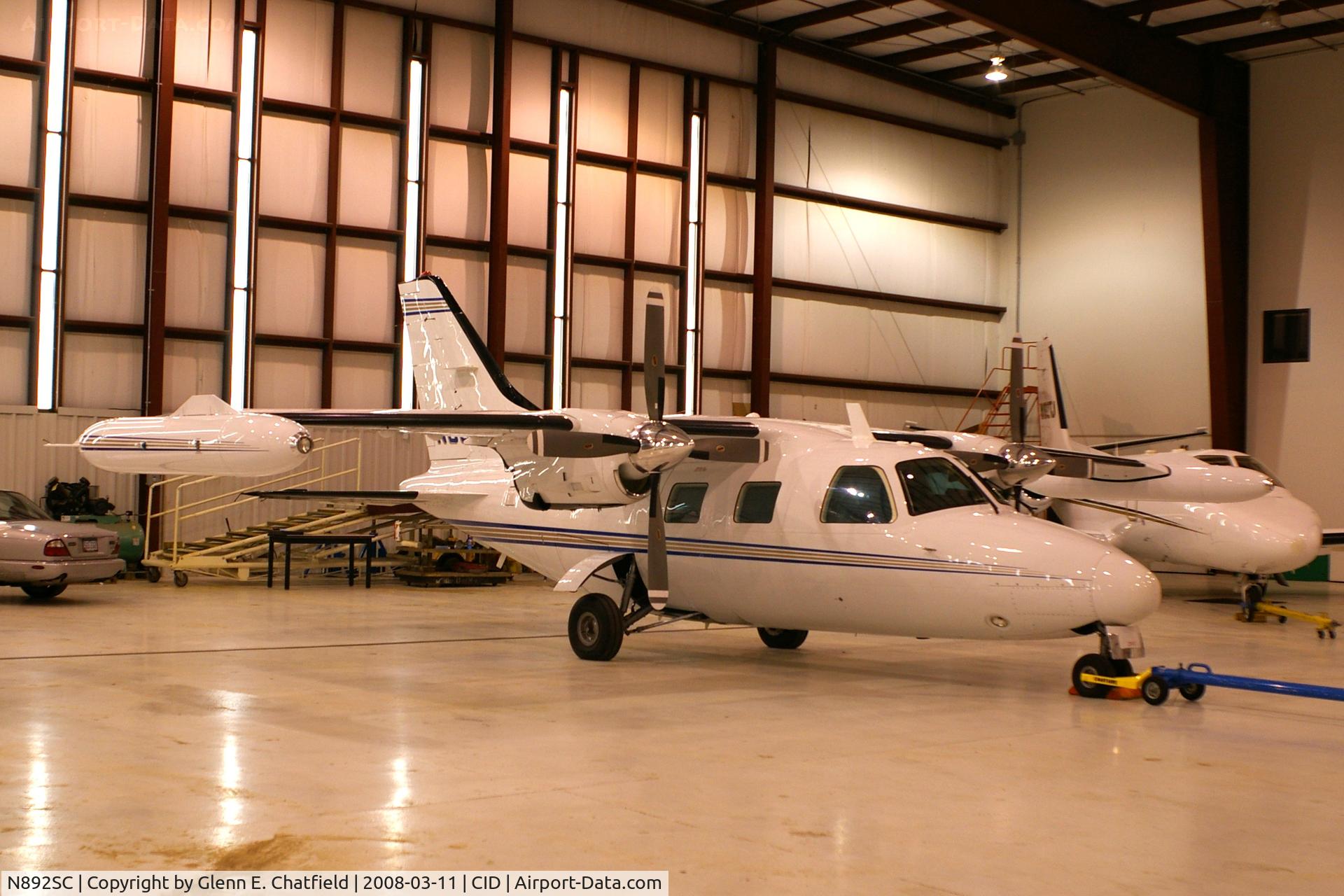 N892SC, 1979 Mitsubishi MU-2B-26 C/N 392 S.A., In the PS Air Hangar