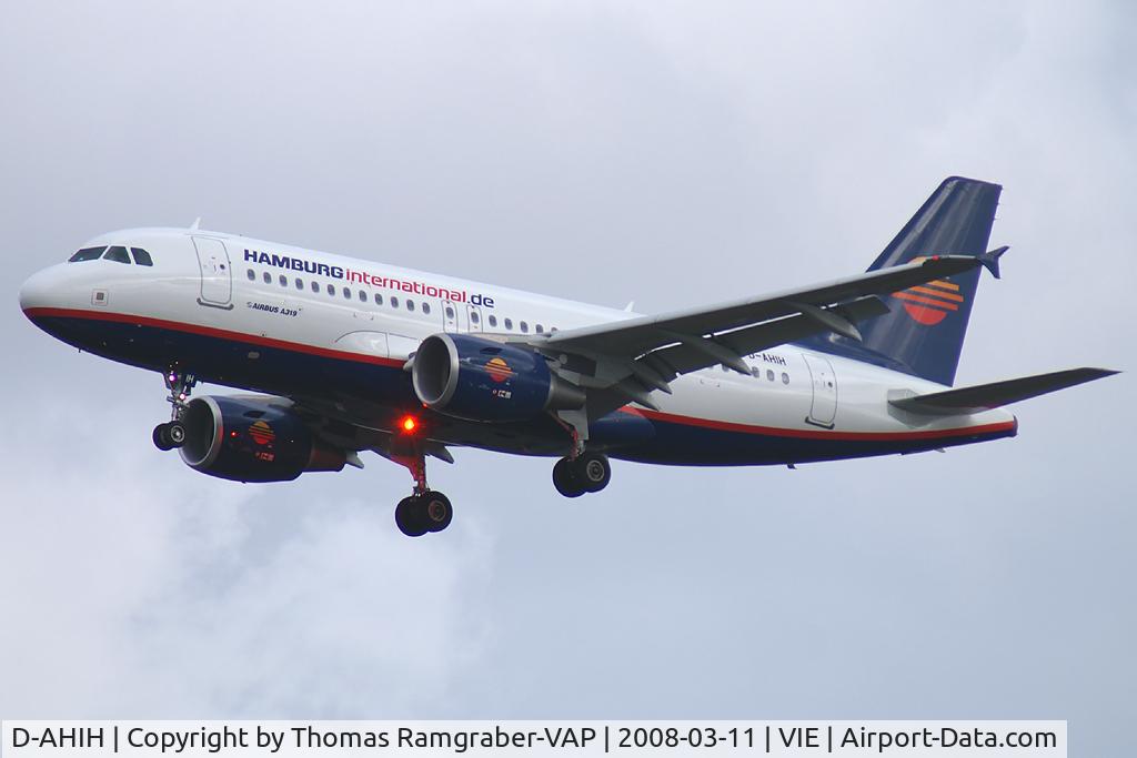 D-AHIH, 2008 Airbus A319-111 C/N 3364, Hamburg International Airbus A319