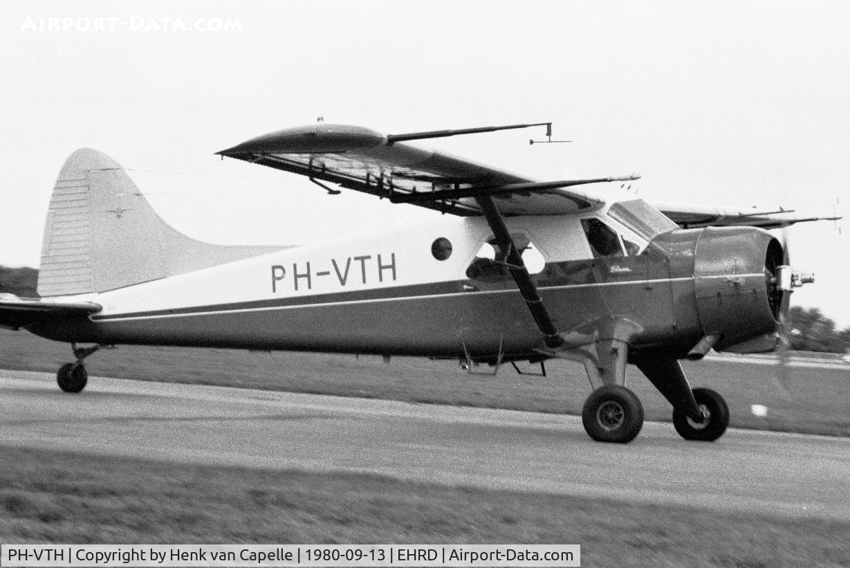 PH-VTH, De Havilland Canada DHC-2 Beaver Mk.I C/N 1244, The Aircraft Engineering department of the Technical University at Delft used this Beaver for flight research purposes.