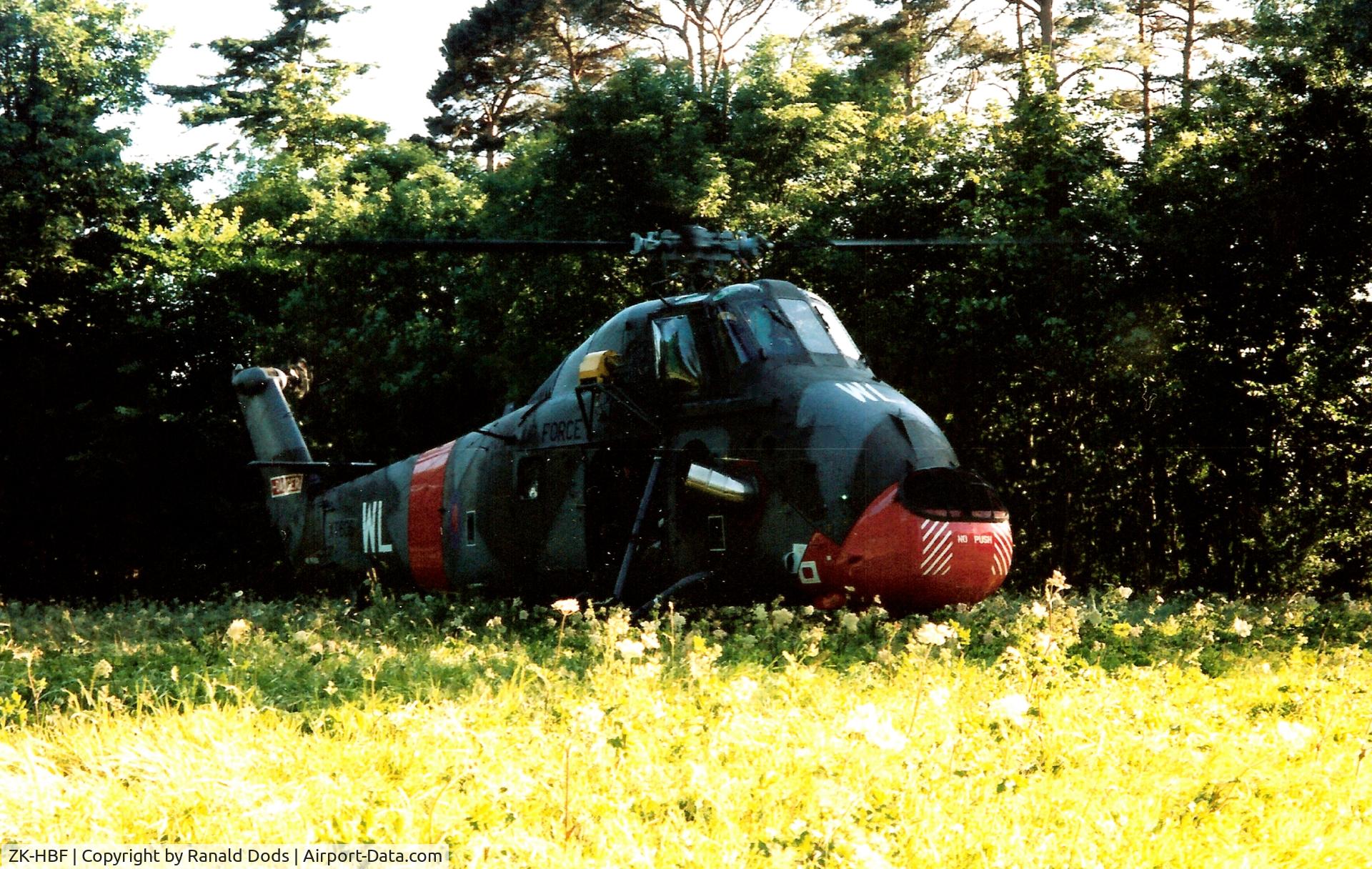 ZK-HBF, 1966 Westland Wessex HC.2 C/N WA533, In its former guise as XT606