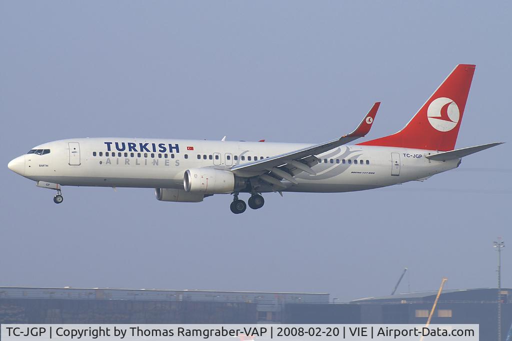 TC-JGP, 2006 Boeing 737-8F2 C/N 34414, Turkish Airlines Boeing 737-800