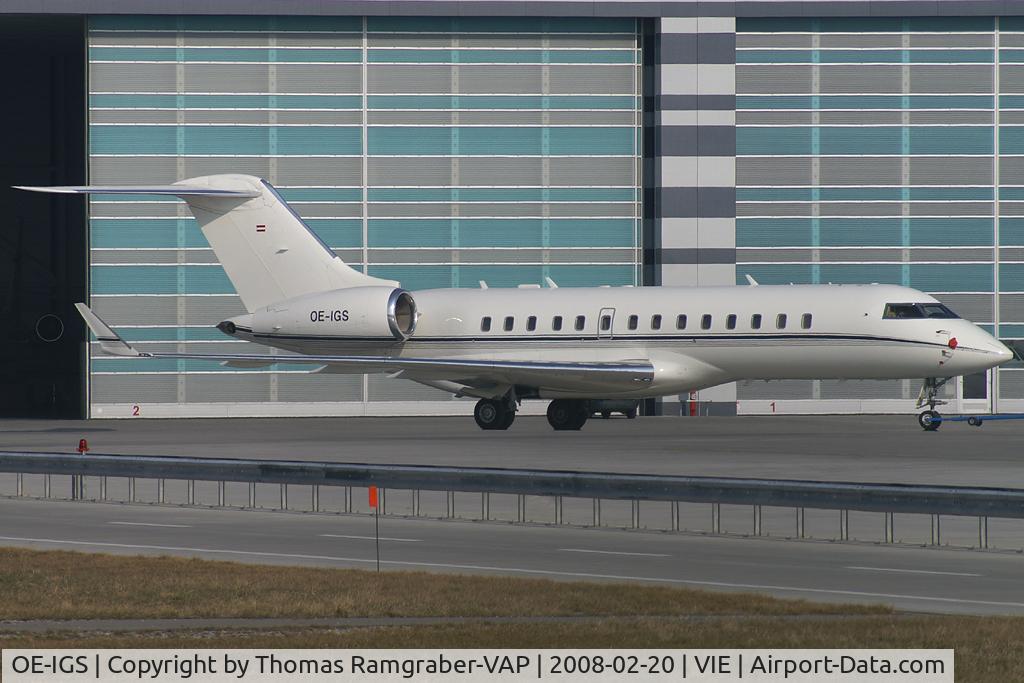 OE-IGS, 2010 Bombardier BD-700-1A10 Global Express C/N 9044, Tyrolean Jet Services Bombardier Globalexpress