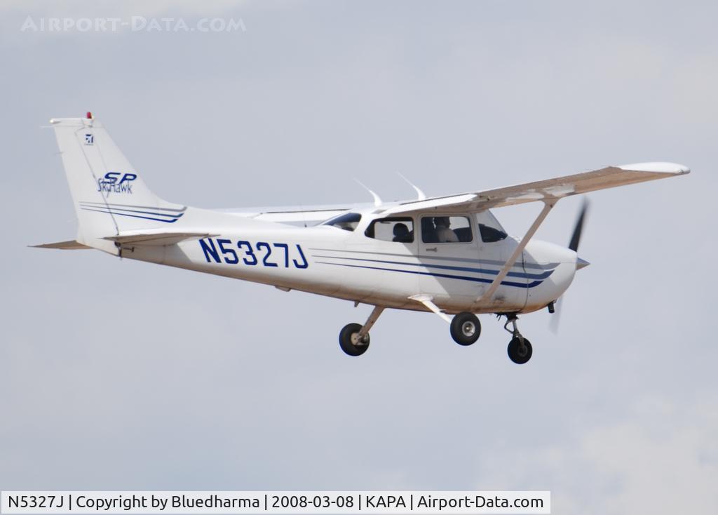 N5327J, 2003 Cessna 172S C/N 172S9356, Approach to 35R