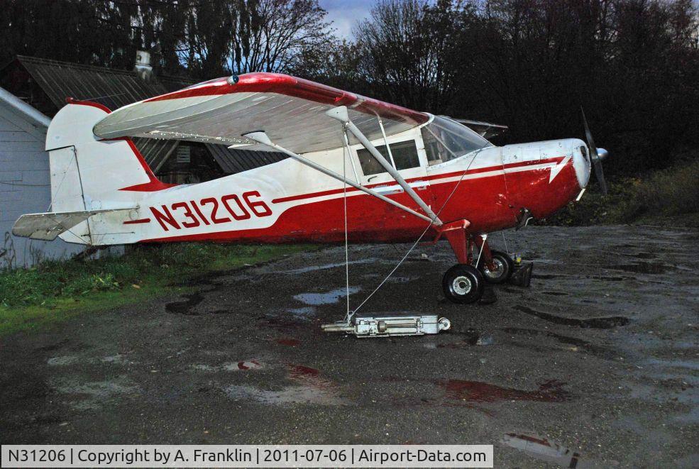 N31206, 1947 Commonwealth 185 Skyranger C/N 1811, Saved from the Duvall flood of 11/06