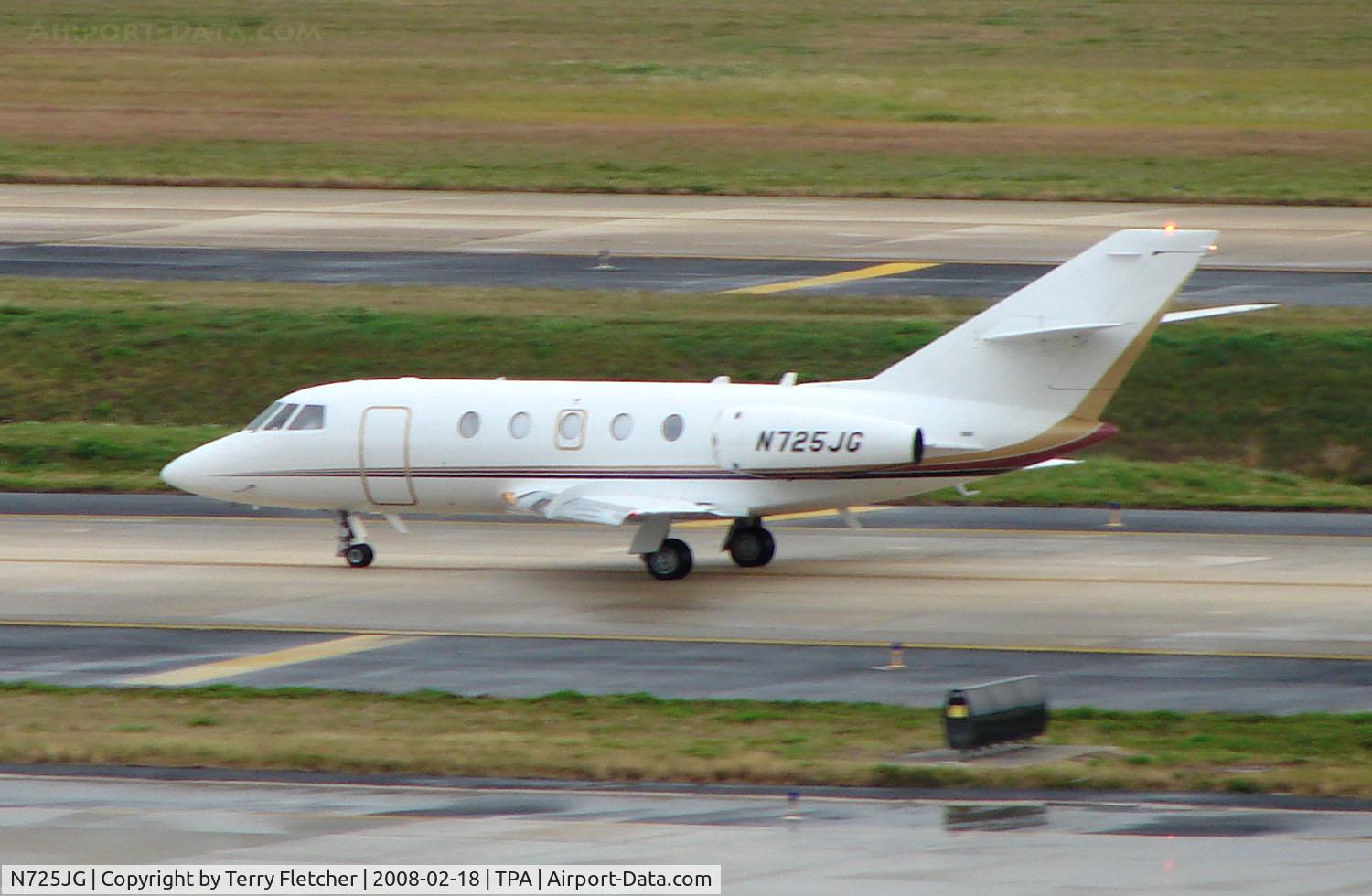 N725JG, 1979 Dassault Falcon (Mystere) 20 C/N 416, Falcon 20 at Tampa