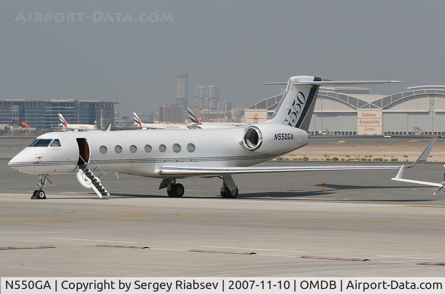 N550GA, 2007 Gulfstream Aerospace GV-SP C/N 5155, Gulfstream GV-SP