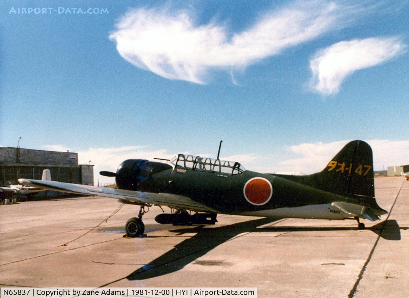 N65837, 1941 Convair BT-13A Valiant C/N 2819, Tora Tora Tora Val Replica