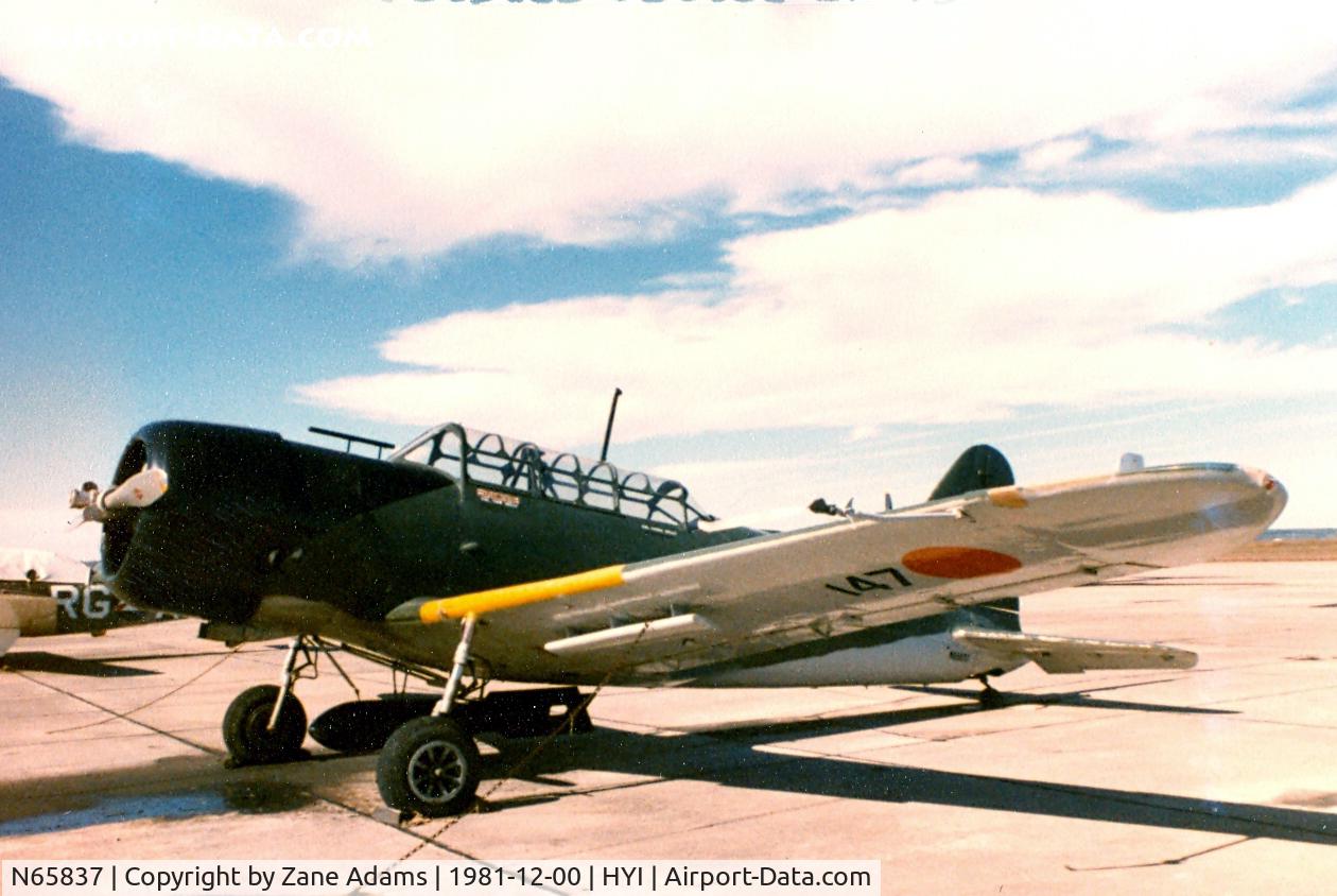 N65837, 1941 Convair BT-13A Valiant C/N 2819, Tora Tora Tora Val Replica