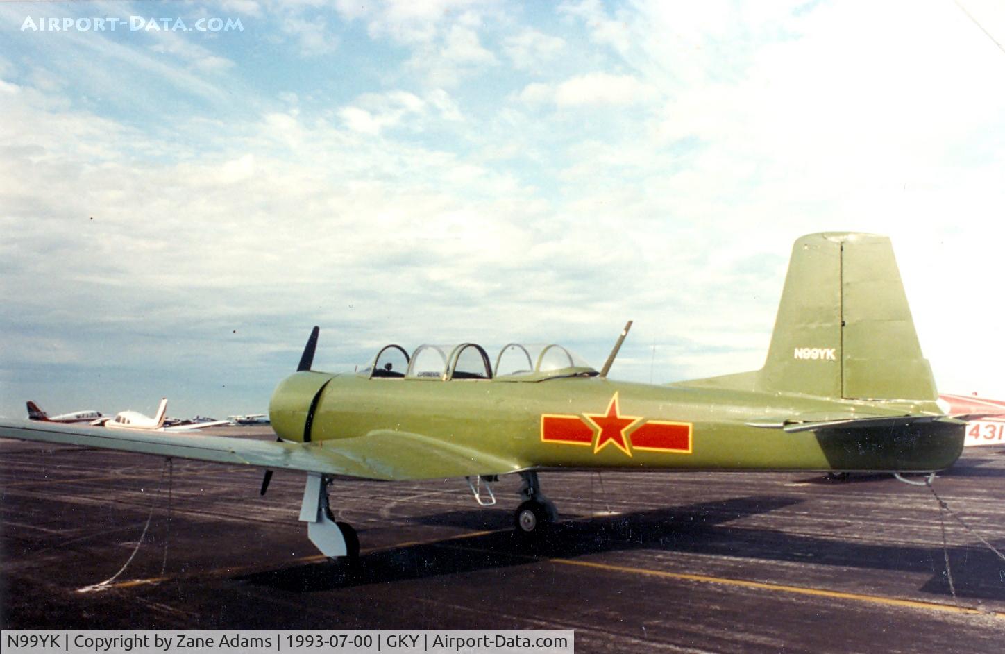 N99YK, 1965 Nanchang CJ-6 C/N 1332010, Chinese copy of the Yak 18