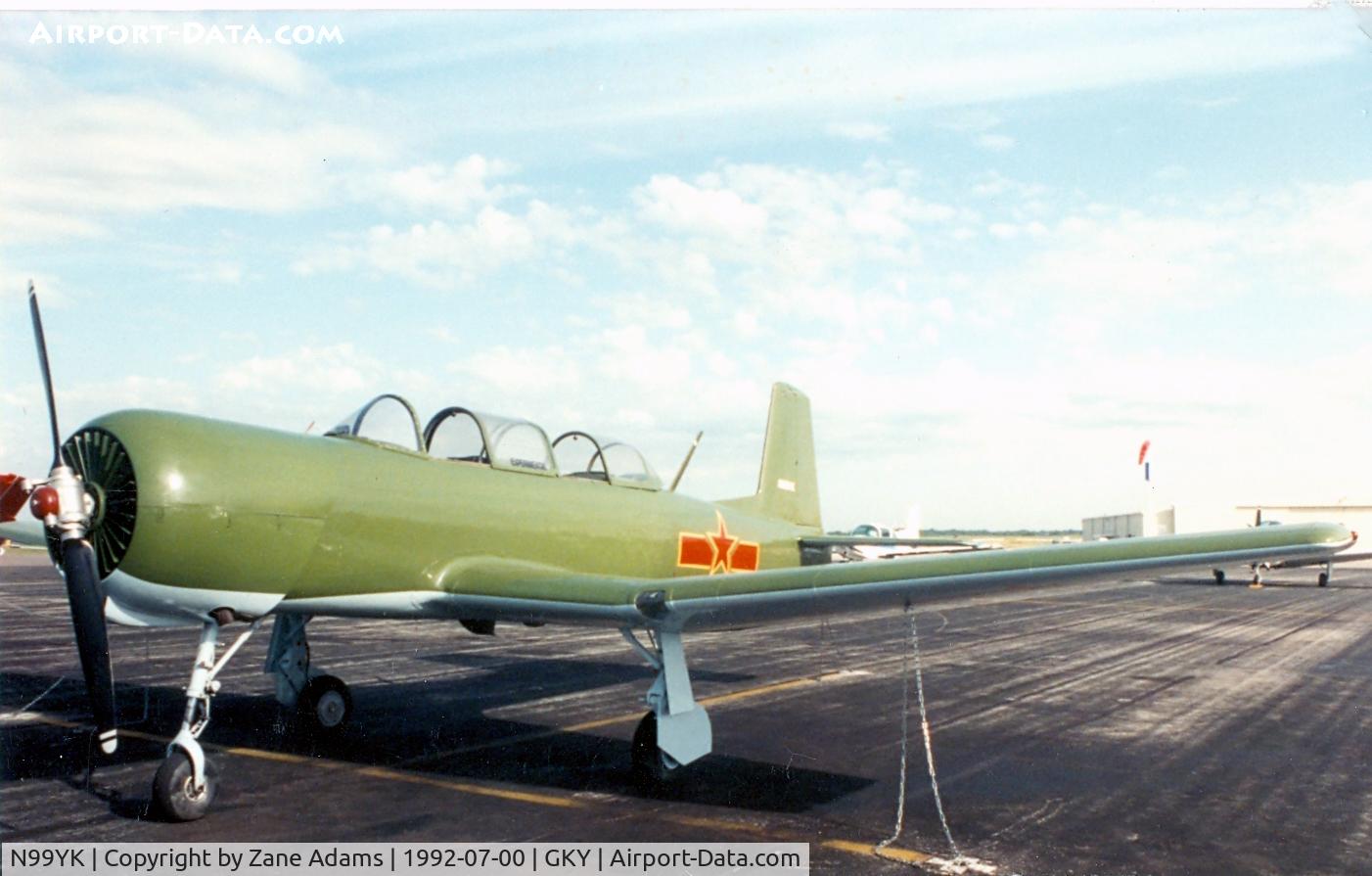 N99YK, 1965 Nanchang CJ-6 C/N 1332010, Chinese copy of the Yak 18