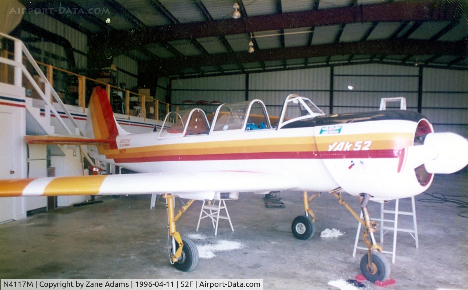 N4117M, 1992 Yakovlev Yak-52 C/N 9211610, Chinese copy of the Yak 18