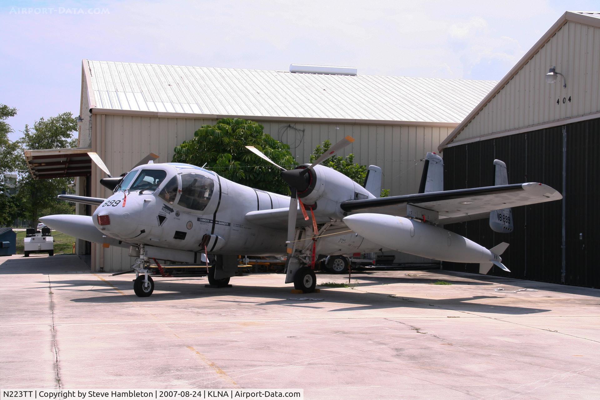 N223TT, 1967 Grumman OV-1D Mohawk C/N Not found (2), Mohawk at Lantana, FL