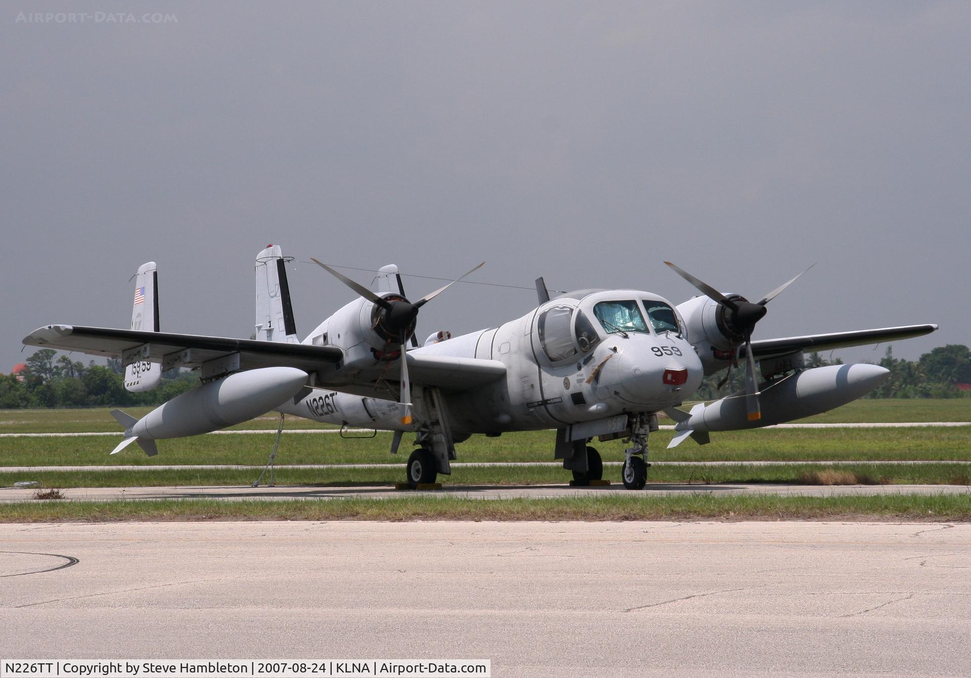 N226TT, Grumman OV-1D Mohawk C/N Not found (1), Superb! Civil Mohawks at Lantana