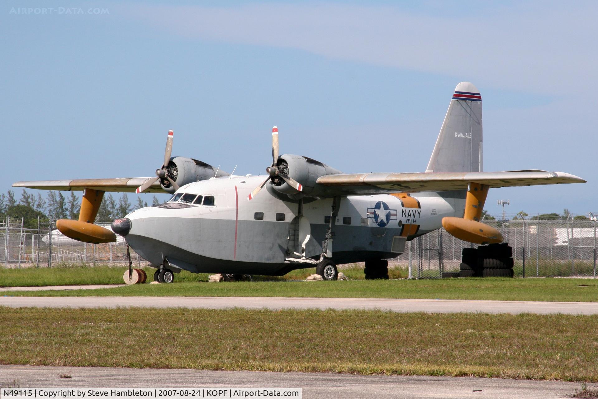 N49115, 1951 Grumman HU-16B Albatross C/N G-327, Ex US Navy HU-16