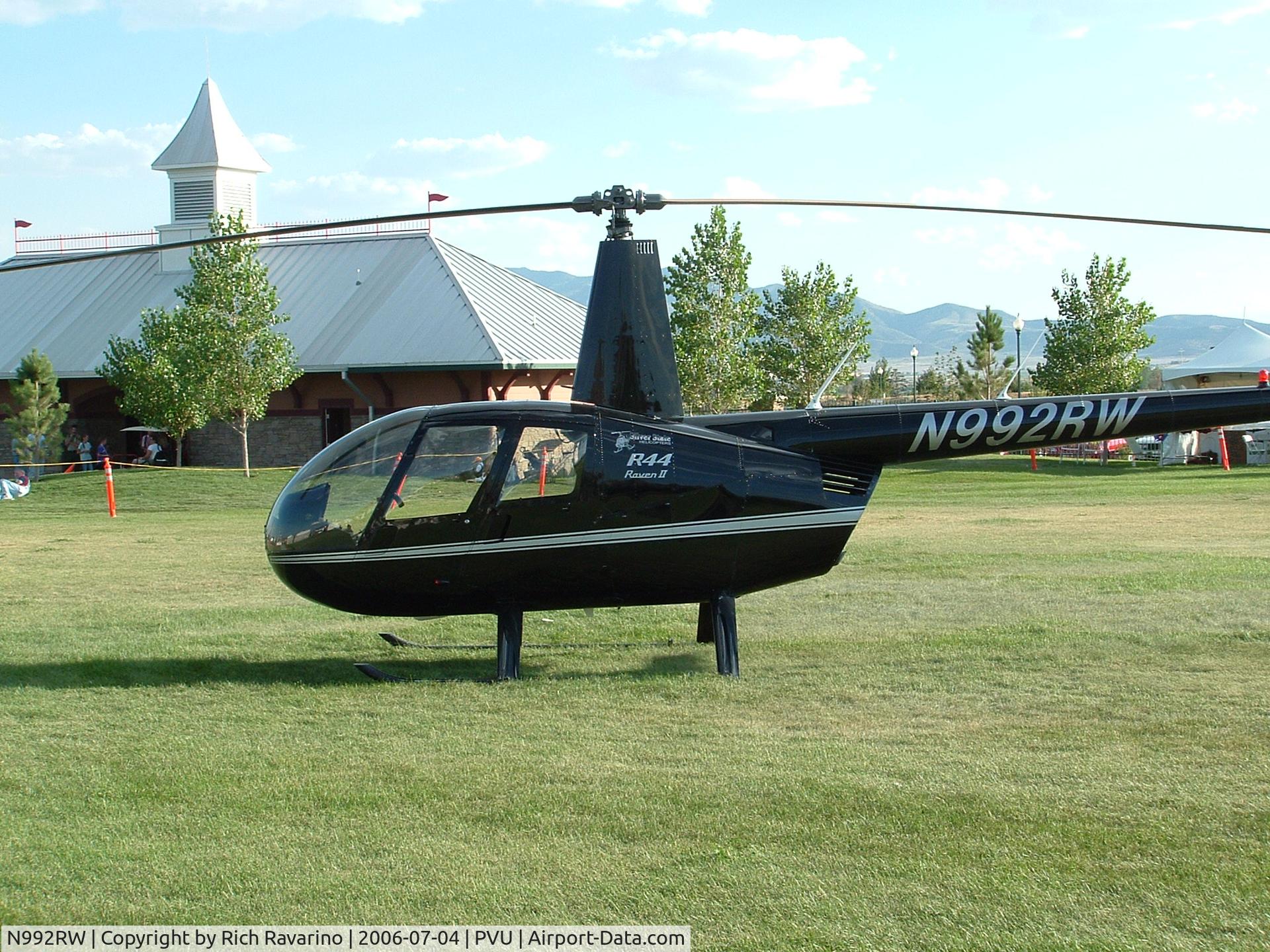 N992RW, 2003 Robinson R44 II C/N 10224, My first helicopter