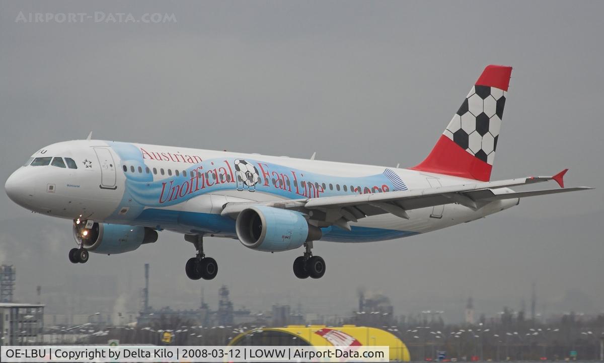 OE-LBU, 2001 Airbus A320-214 C/N 1478, AUSTRIAN