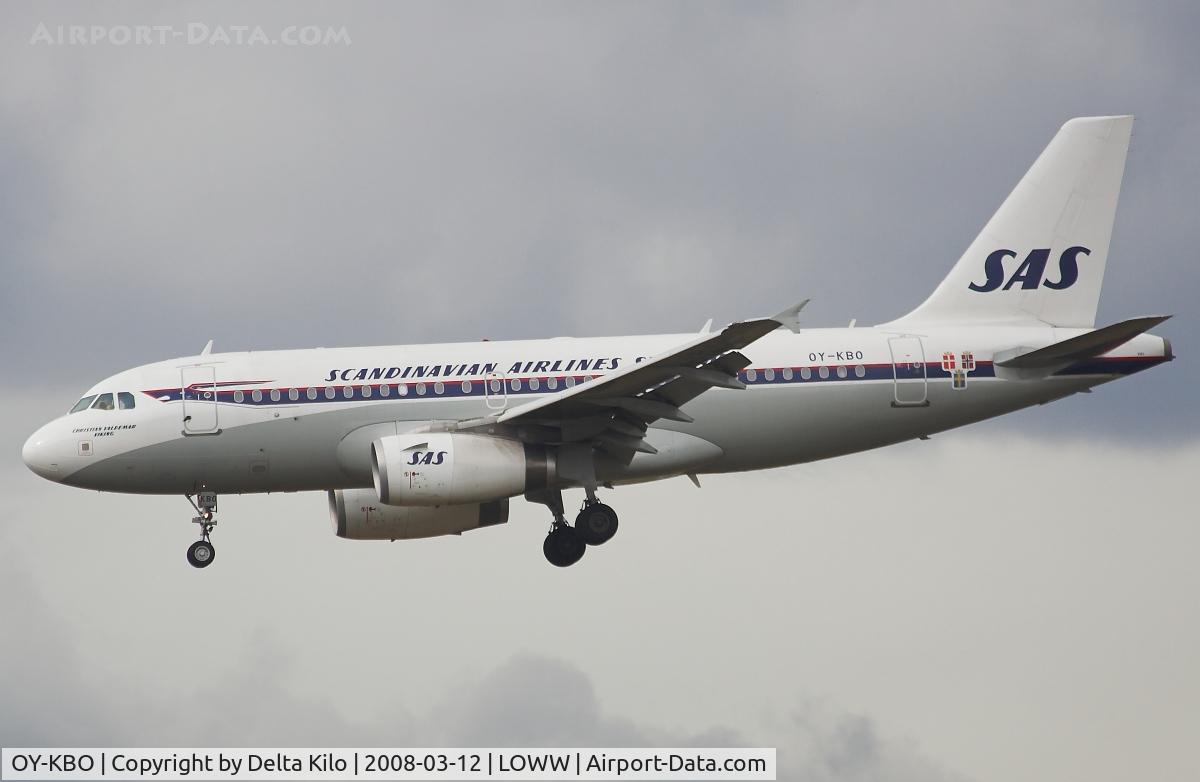 OY-KBO, 2006 Airbus A319-131 C/N 2850, SAS  Retro Jet