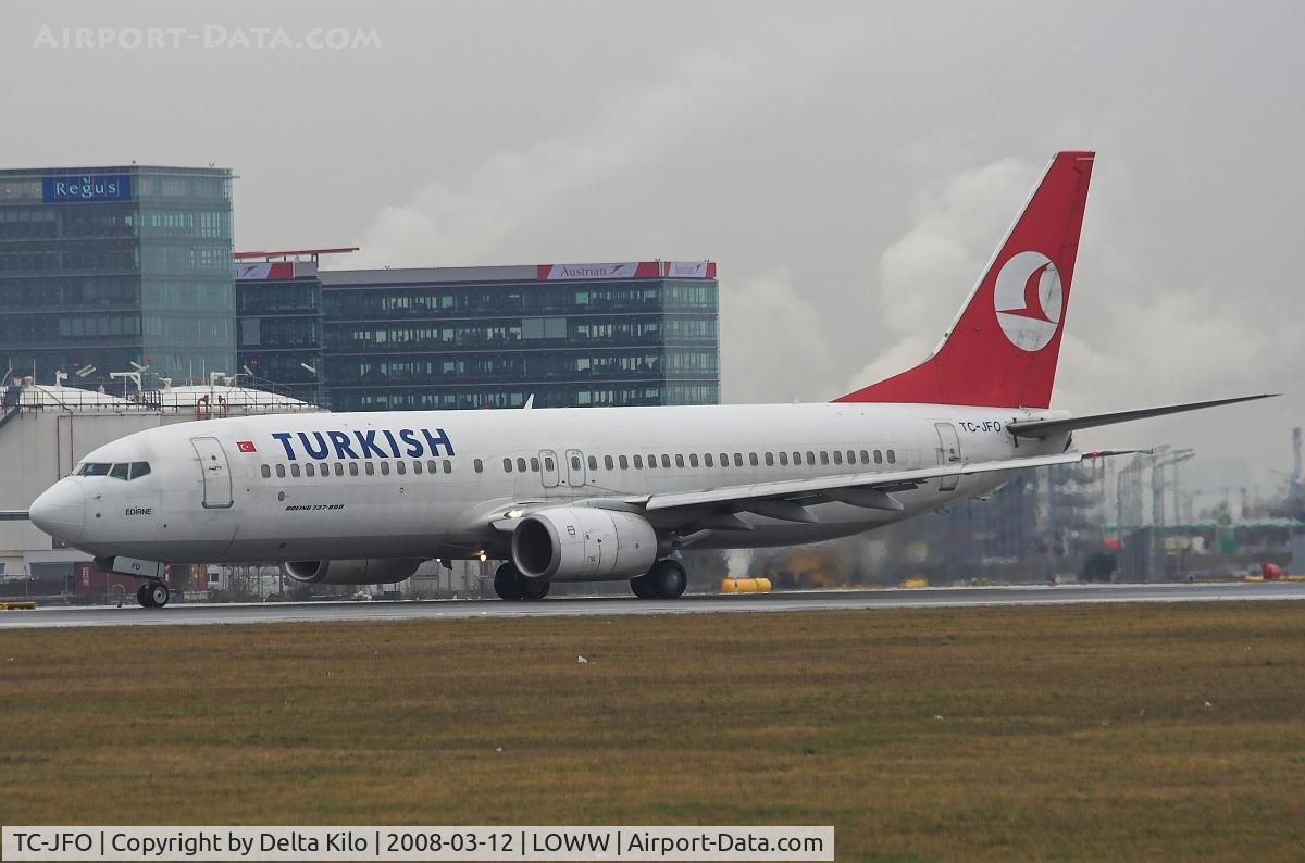 TC-JFO, 1999 Boeing 737-8F2 C/N 29777, Turkish Airlines  Boeing 737-8F2