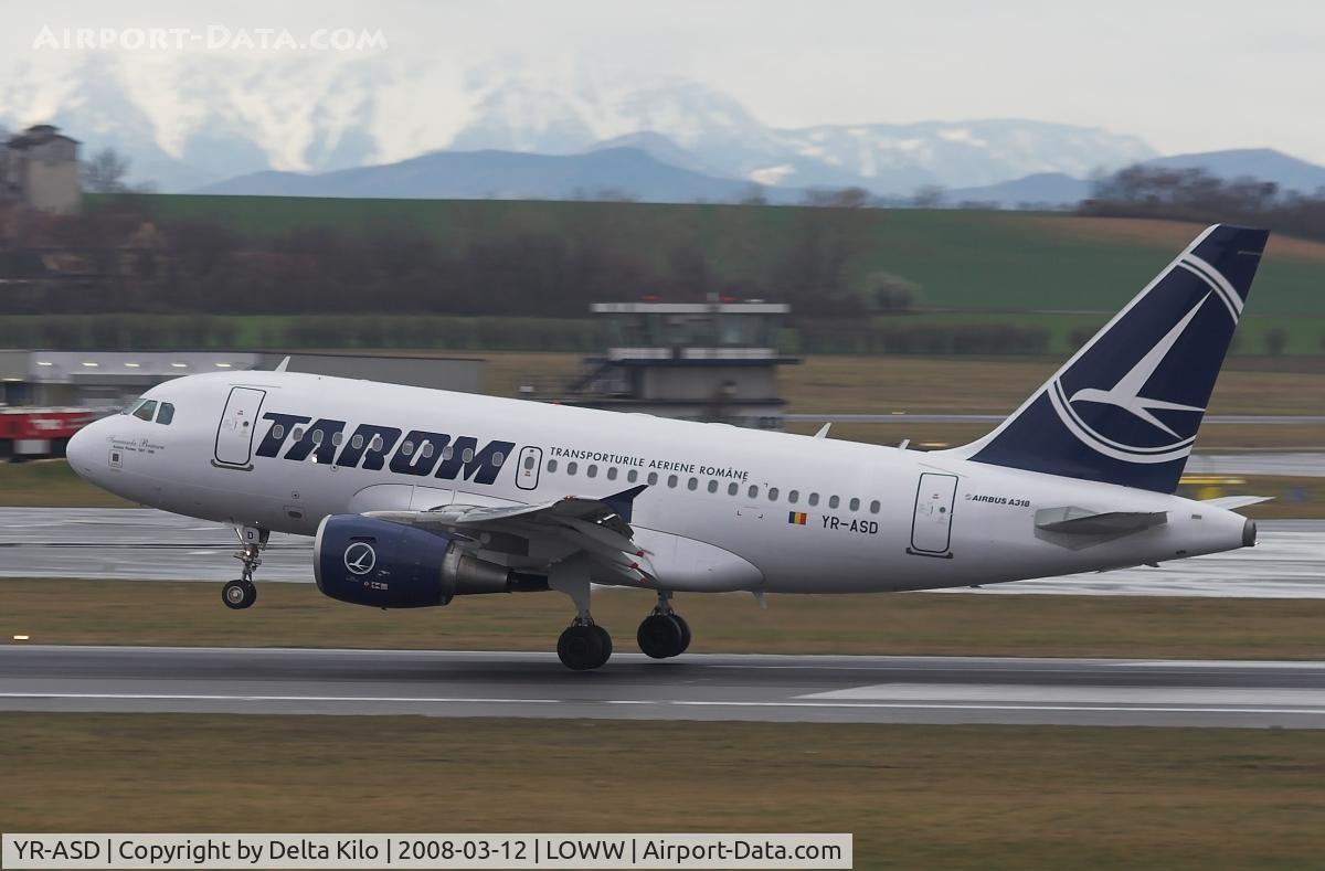 YR-ASD, 2007 Airbus A318-111 C/N 3225, TAROM new A318-111