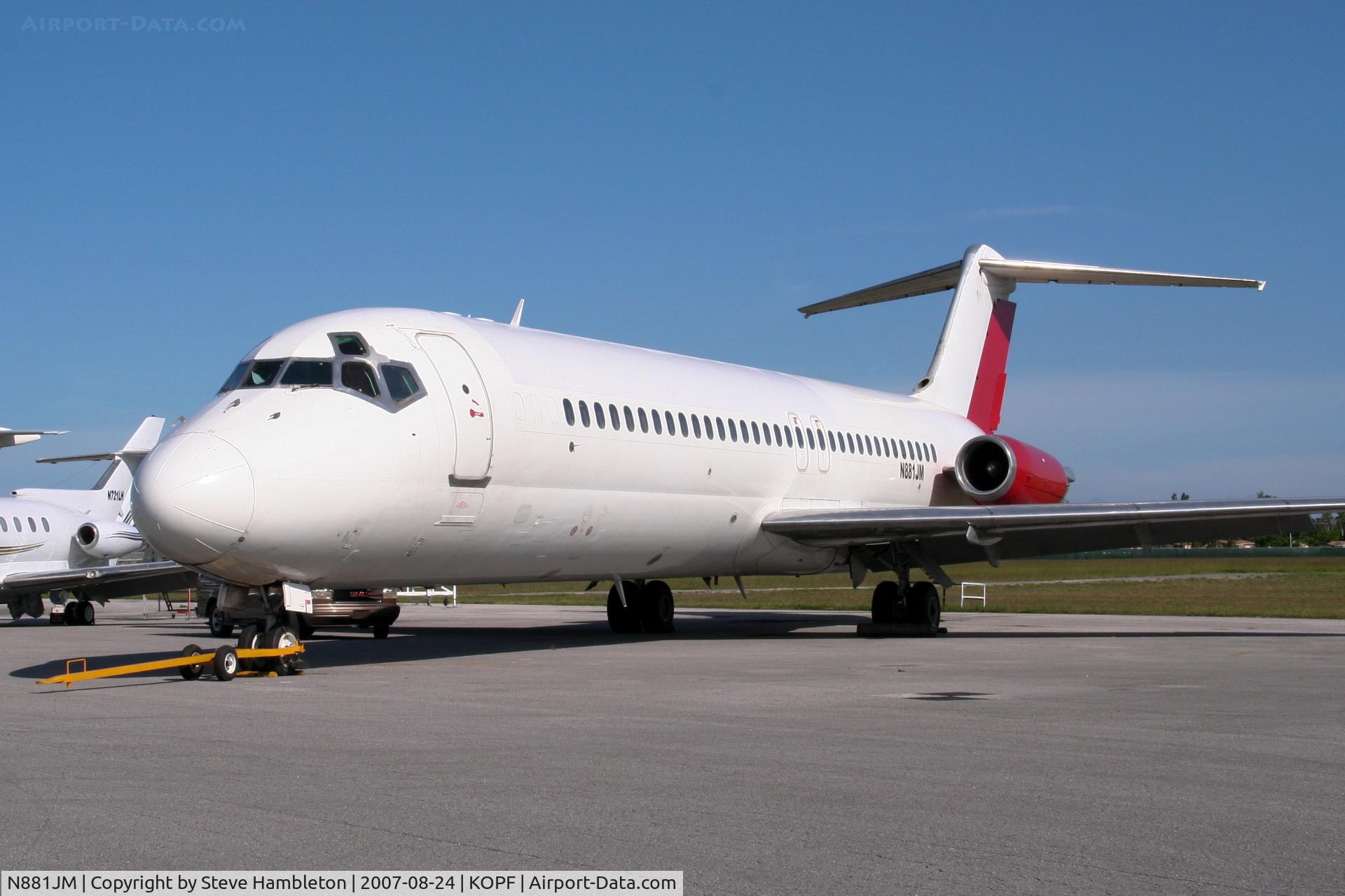 N881JM, 1968 Douglas DC-9-32 C/N 47199, Douglas DC-9 at Opa Locka